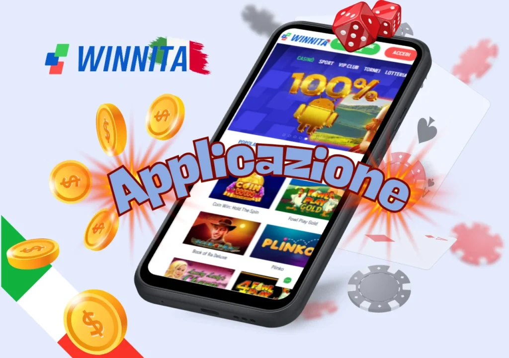 Applicazione del casinò online Winnita